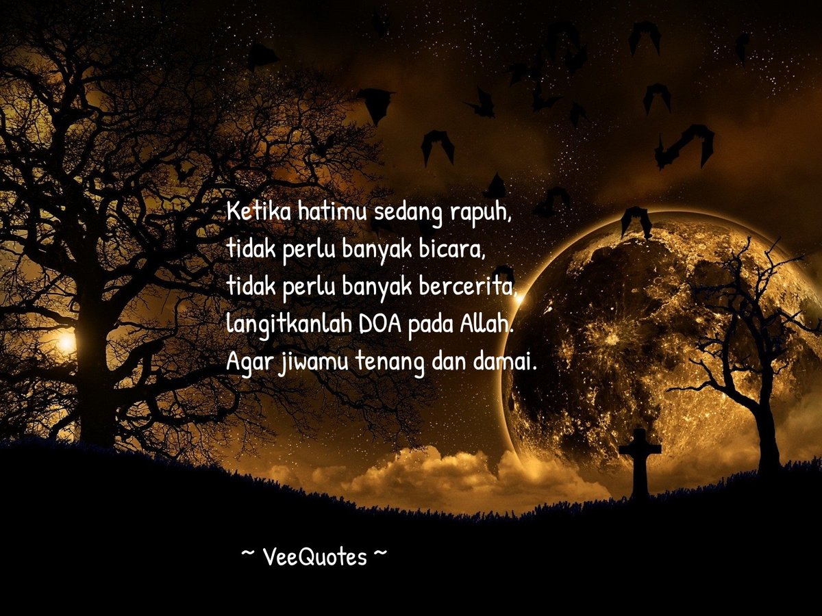 zizie_lia's tweet photo. Ketika hatimu sedang rapuh, tidak perlu banyak bicara, tidak perlu banyak bercerita, langitkanlah DOA pada Allah.
Agar jiwamu tenang dan damai. Amin..
Veronica Chendang #Vee
#veequotes
#inspirasiveronicachendang https://t.co/zrT6dnIvVn