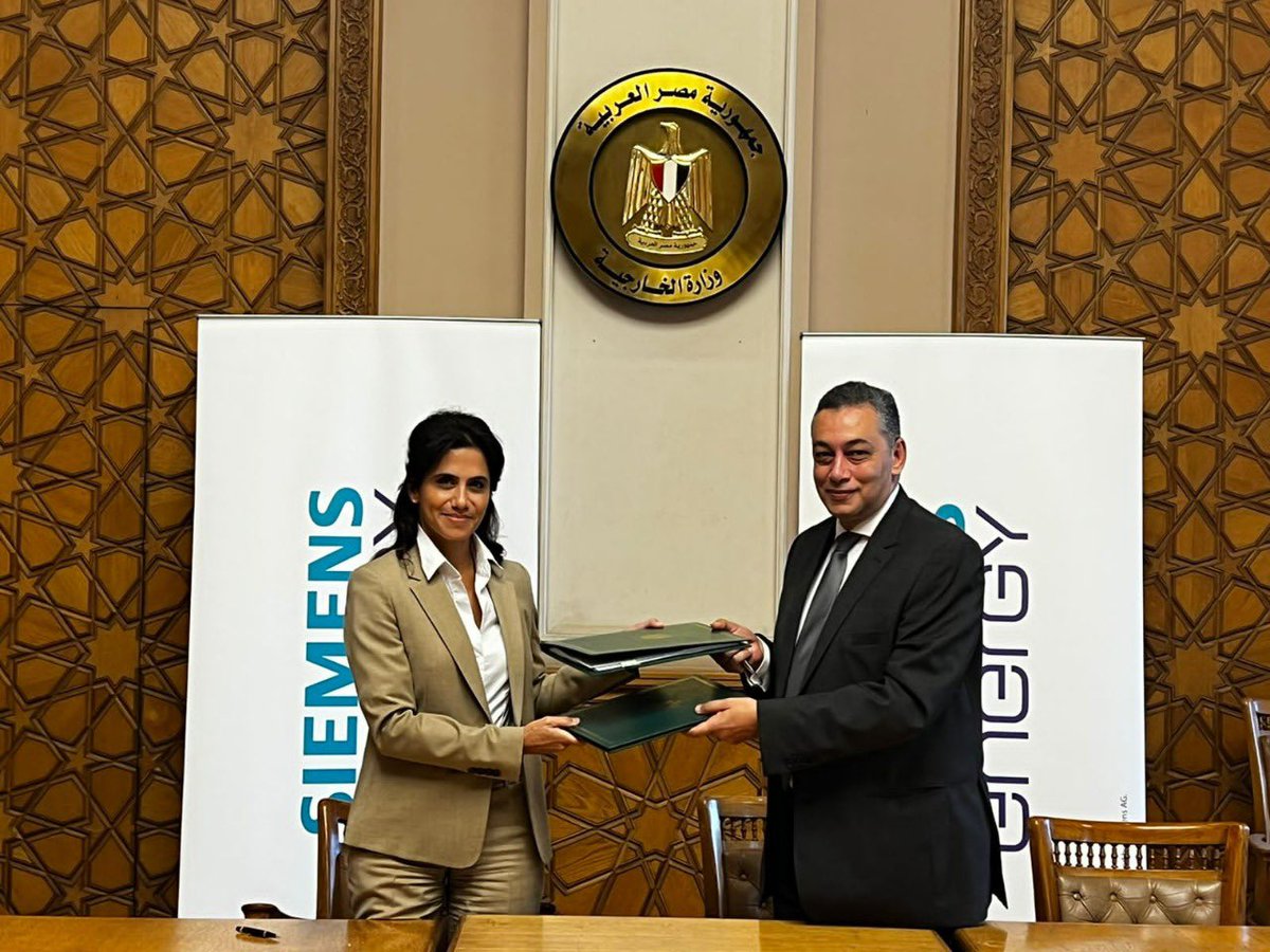 We're pleased to partner with #Egypt as a supporting sponsor at <a href="/COP27P/">COP27</a>.🤝<a href="/Siemens_Energy/">Siemens Energy</a> and its strong partners are committed to drive action towards a #JustAndAmbitious energy transition in Egypt, the Middle East and Africa, and beyond 🌍. #TogetherForImplementation #COP27