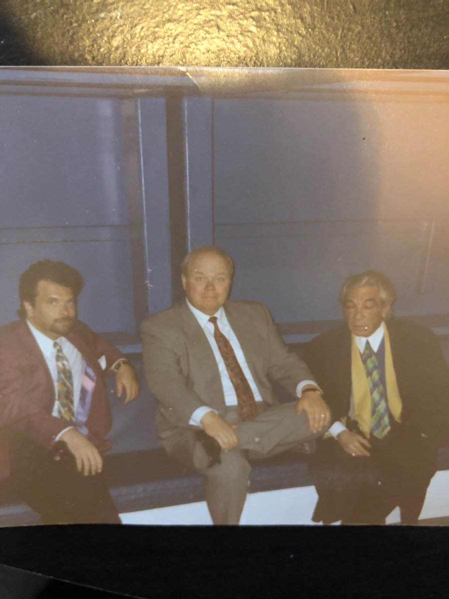 SNEnterprises17's tweet photo. @gord_ash Gord I found a picture of you and I from 92-93 when you invited the famous Lou Myles to dress some of the ball players. Hope all is well in your life. https://t.co/YeIfy4EK4V