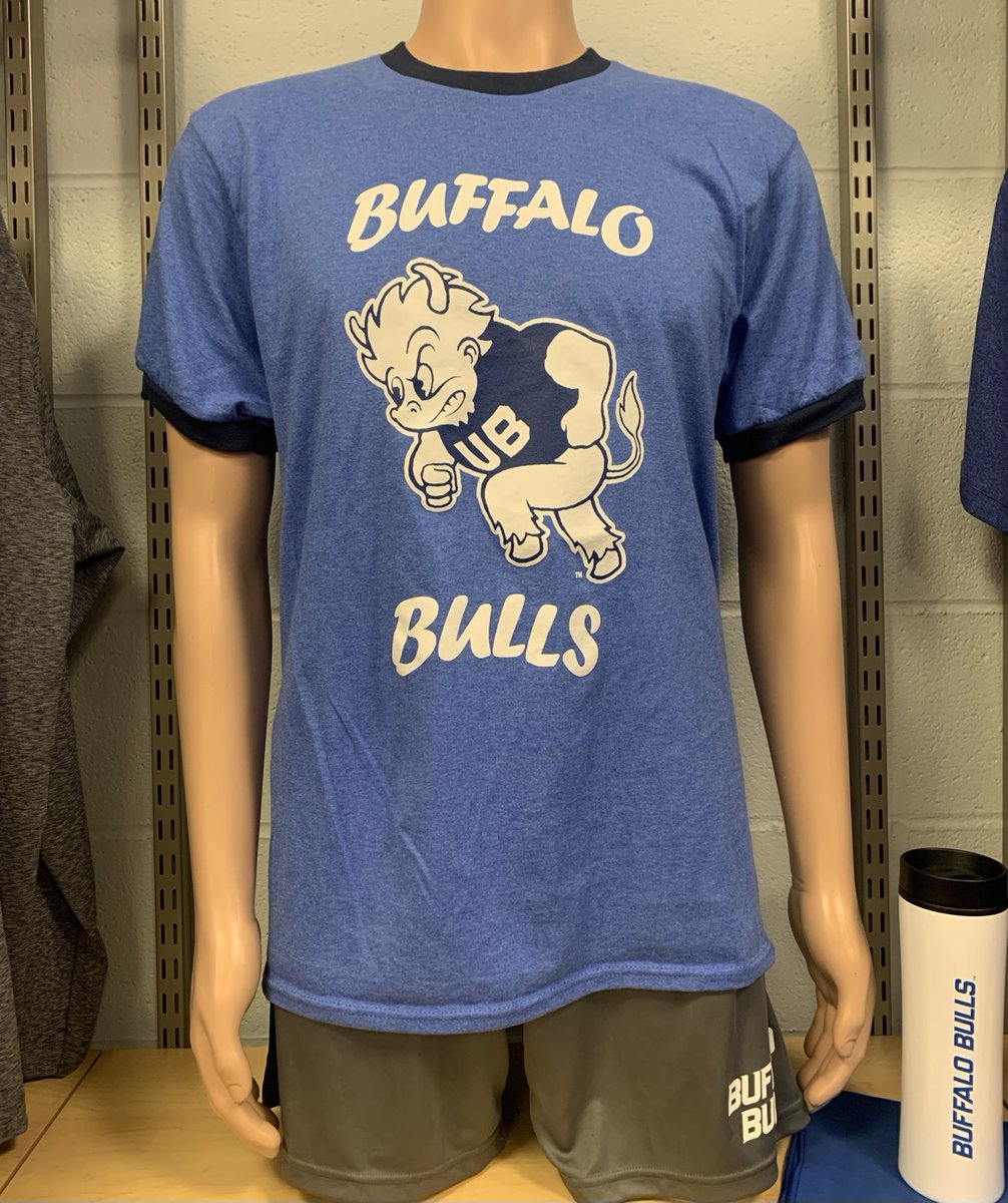 UBAthletics's tweet photo. On sale beginning at 11 am at the Bulls Team Shop in Alumni Arena. 

Get yours today!

#UBThrowback https://t.co/ATKgx0vP9Y