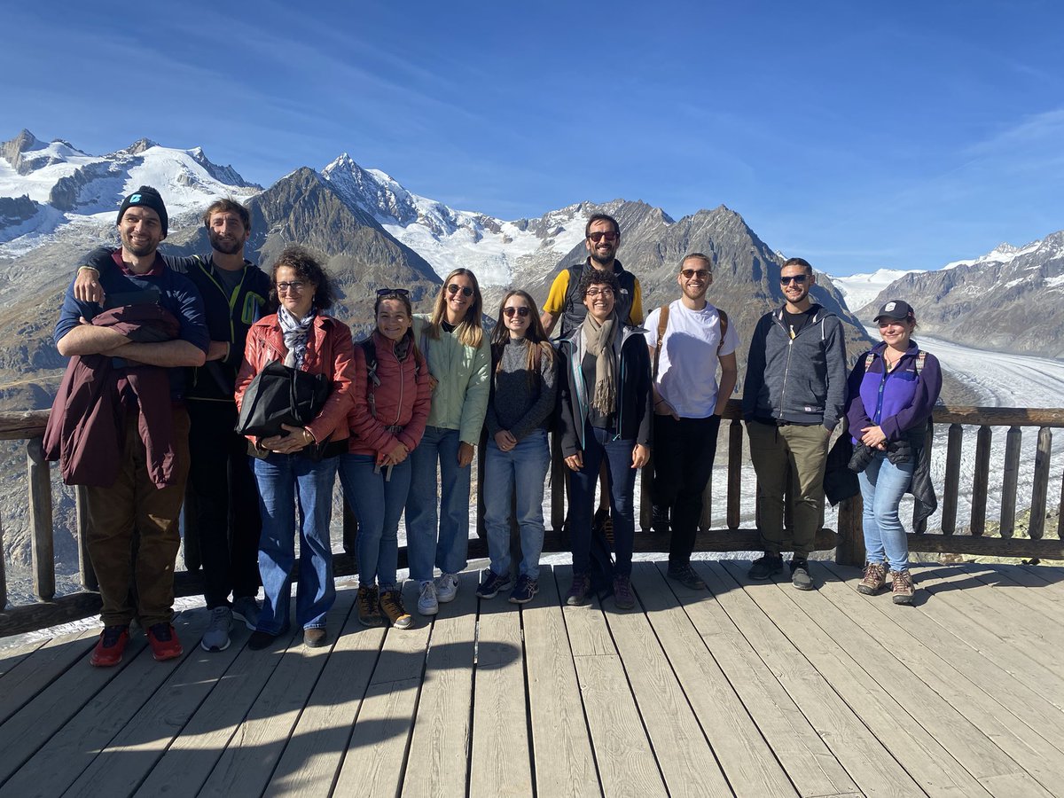 Time to start the fieldwork session with students in #tourism and #Geography #master of the <a href="/FGSE_UNIL/">Faculté Géosciences et Environnement - UNIL</a>, <a href="/unil/">Université de Lausanne</a>. 

<a href="/AletschArena_ch/">AletschArena_ch</a> <a href="/aletschgletsch/">Aletschgletsch</a> <a href="/EkoTerr/">Echosdesterritoires</a> #glacier #recreation <a href="/C_Rozenblat/">Celine Rozenblat</a>