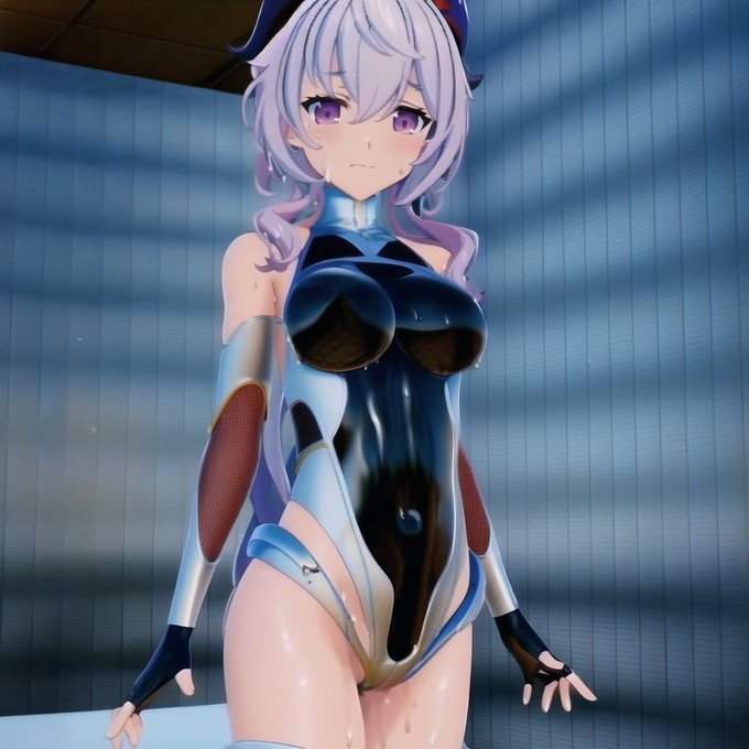 戦闘用のちゃんとしたスーツだし
丈夫で動きやすいけど
何か釈然としない甘雨ちゃん 