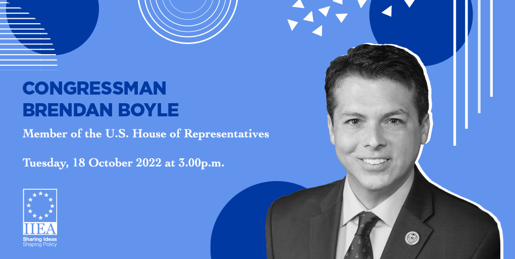 LAST DAY TO REGISTER Tomorrow we’ll be hosting U.S #Congressman @repbrendanboyle, member of the #Friends of #Ireland #Caucus @ 3pm The Congressman will speak on changing #US-UK & #EU-UK relations Register here 👉bit.ly/3LZ1nM9