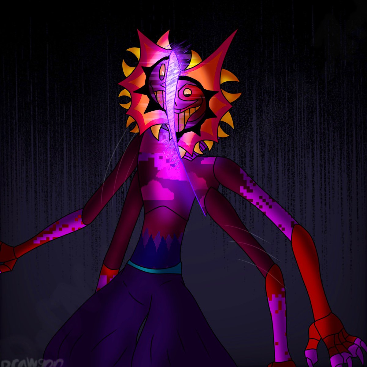 ADrawgon's tweet photo. Spinel-inspired thing of Solar and Solstice
.
.
#fnaf #fnaffanart #fnafsecuritybreach #balloonworld #eclipsefnaf https://t.co/XSOYrjWs15