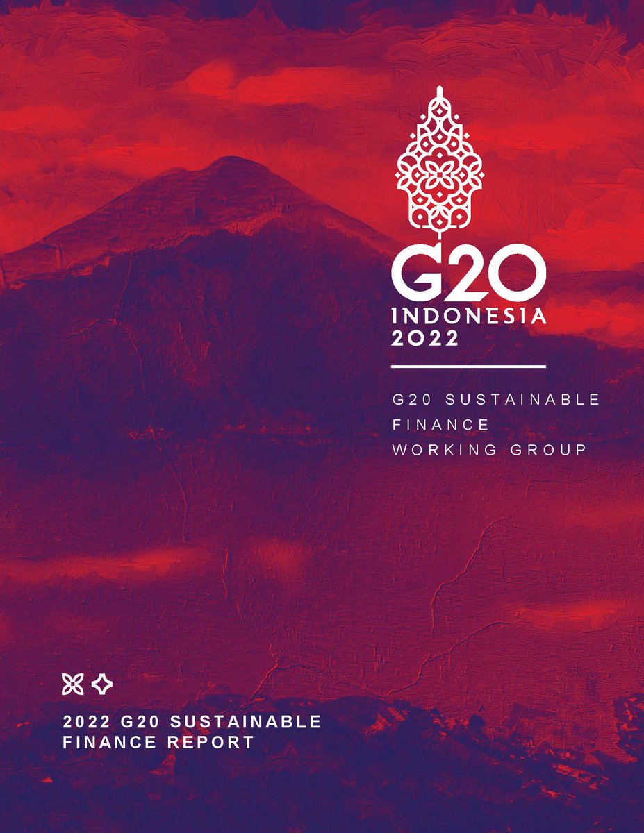 UNDP_SDGFinance's tweet photo. 📣 JUST LAUNCHED 
The #G20 Sustainable Finance Working Group #G20SFWG published its G20 2022 Sustainable Finance Report.  
Click here to read the report📄🌐 : 
https://t.co/qwRs47VaM8 

#finance #sustainable #sustainablefinance #g20indonesia #g20 https://t.co/PWwdeQviWu