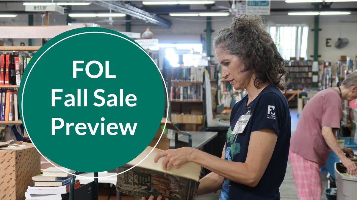alachualibrary's tweet photo. 📚📖 The Friends of the Library Fall Book Sale is only a few days away! Take a sneak peek.
https://t.co/G409iM0YQA @FOLACLD https://t.co/uSlyxszHti