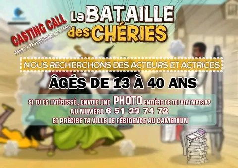 LE RÉALISATEUR <a href="/Mitoumba_EK/">Ebenezer Kepombia</a> lance le Casting pour sa prochaine production 👇