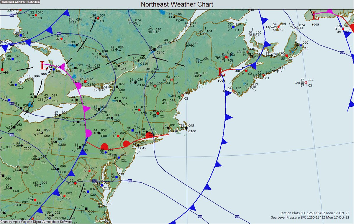 ApexWx's tweet photo. Fort Kent &amp; Saint John Valley Weather Update Monday, 17 October 2022
More weather information at https://t.co/CtOATGfs3F

#fortkent #fortkentweather #mainapexwx #saintjohnvalleyweather #aroostookcountyweather #northmaineweather #weather #maineweather #mainesevereweather https://t.co/KMZHc4ggQX
