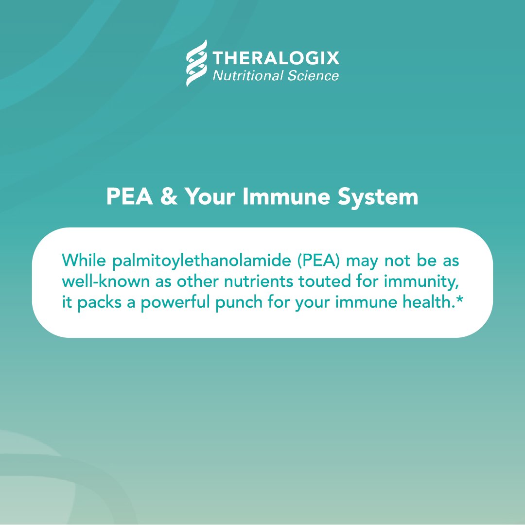 The immune benefits of PEA can be traced back to the 1930s, when researchers discovered that feeding dried egg yolk to children enhanced their immune response.* Check out our latest blog to learn more about PEA and your #immunesystem.  blog.theralogix.com/immune-system-…