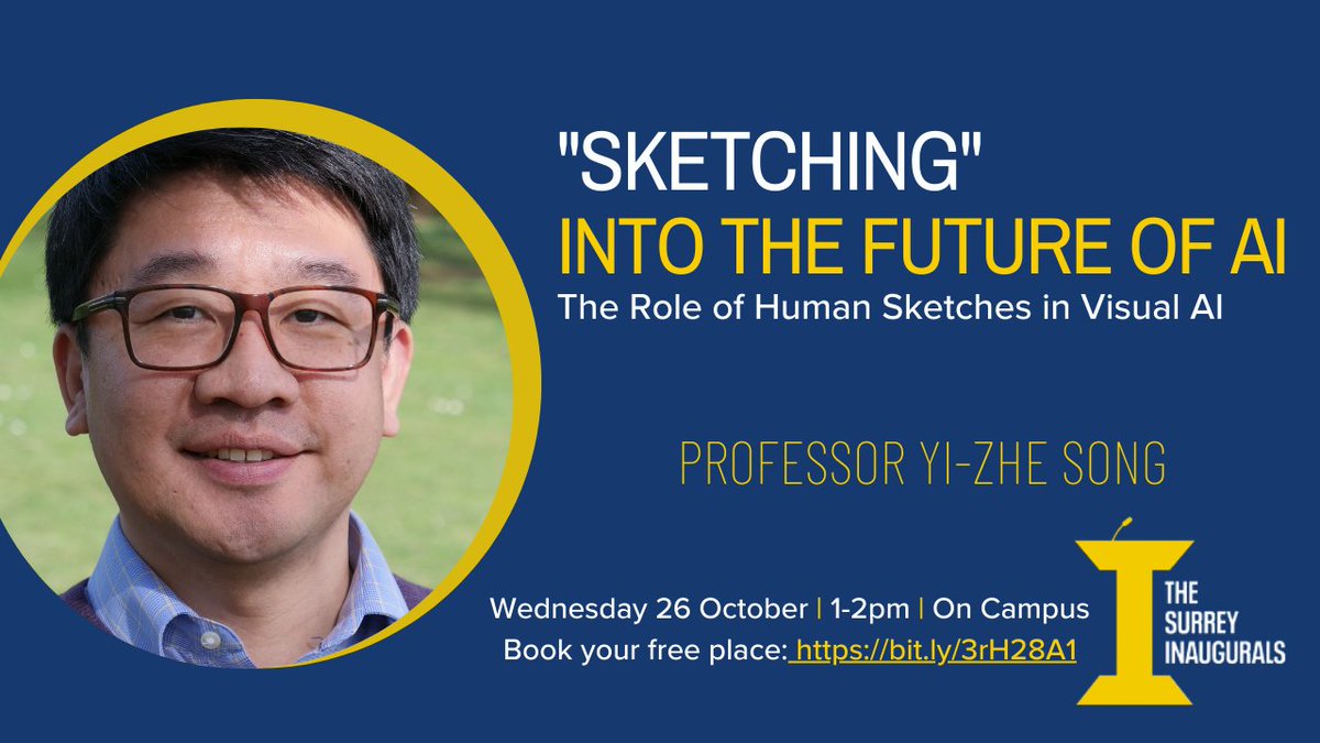Want to know how AI helps understand the way humans sketch, from historic times in caves, to phones and new devices of today? 
Prof <a href="/yizhe_song/">Yi-Zhe Song</a> explains how his research is revolutionising AI fundamental theory and applications of Human Sketches. Book here bit.ly/3rH28A1