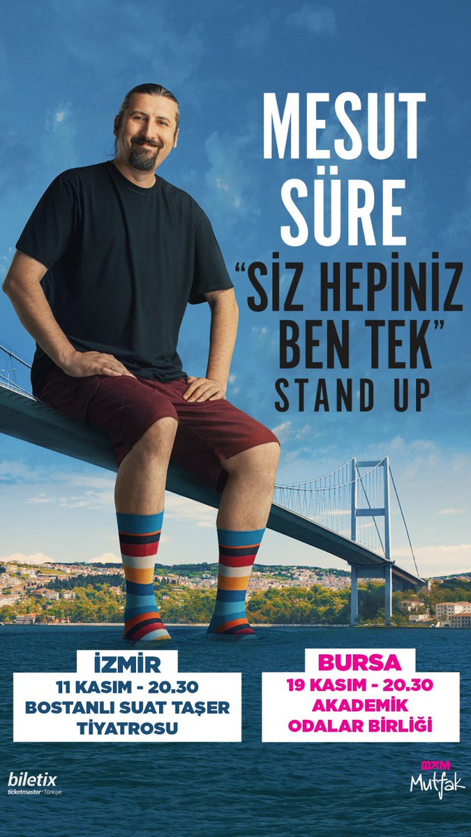 Uzun bir aradan sonra 11 Kasım İZMİR ve 19 Kasım BURSA’da Stand Up VAR !!!  Biletler Biletix’te .. kisa.link/QhV7   Formdayım beni değerlendir:)  Retweet’ini çakan, fav’ına üşenmeyen bizdendir :)))