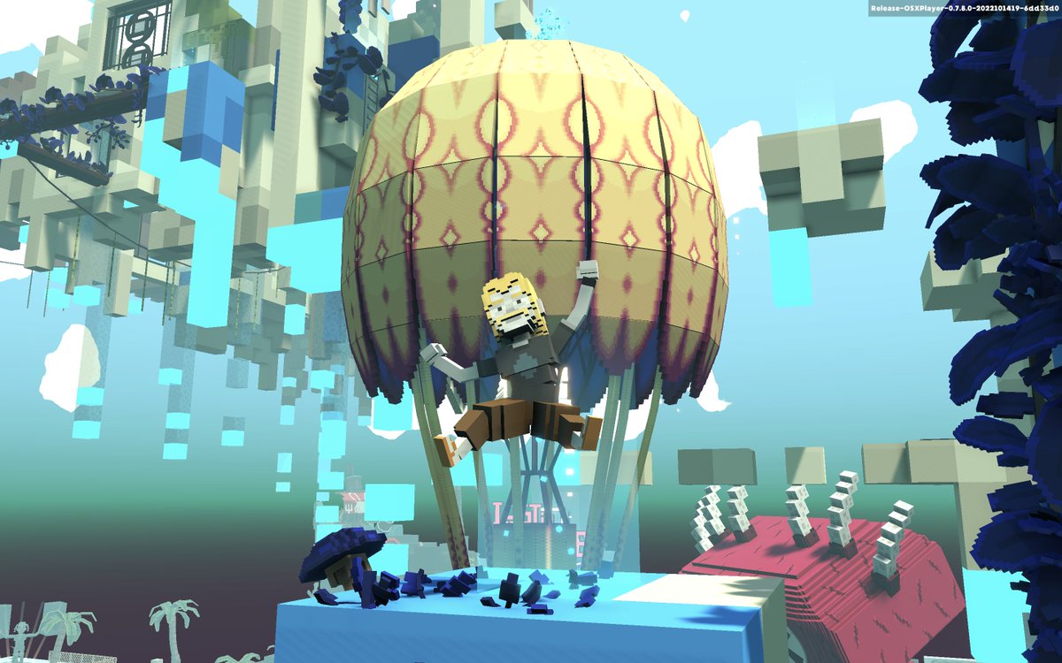 bee_manic's tweet photo. @TheSandboxGame I just participated in the #SandboxAlphaS3Giveaway for a chance to win 500 SAND! Here is my favorite air balloon, check out my screenshot below!
👇 https://t.co/zJMuzVyfyB