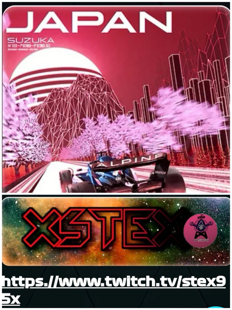 Esta noche a partir de las 22:30h, tercera prueba puntuable de nuestro mundial sin ayudas, en el Circuito de Suzuka, retransmitido por el gran <a href="/Xstex95X/">XstexX95X. (Steven Armijos)</a>, ¡Entra en Twitch para ver stex95x conmigo! twitch.tv/stex95x?sr=a