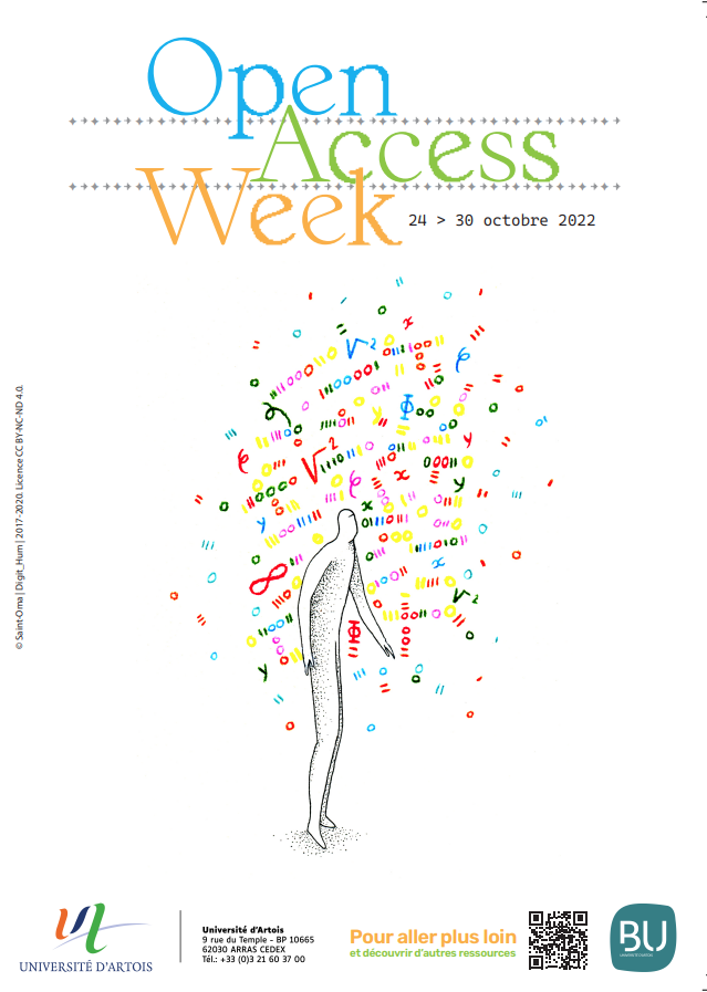 Du 24 au 30 octobre se tient l’Open Access Week 2022. 
A cette occasion, <a href="/BUArtois/">BU Artois</a> vous propose des contenus vidéos, textuels et bibliographiques sur deux thématiques principales : les humanités numériques et la science participative. 
A découvrir sur  portail-bu.univ-artois.fr/fr/oaw-2022
