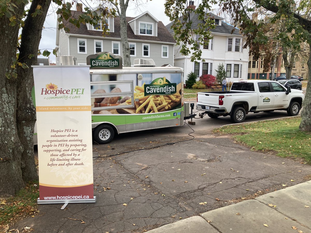 Come enjoy some amazing Cavendish Farms fries for lunch. The fry wagon is outside our provincial office 119 Water Street today from 11-2. Fries 🍟 and drinks 🥤 by donation.