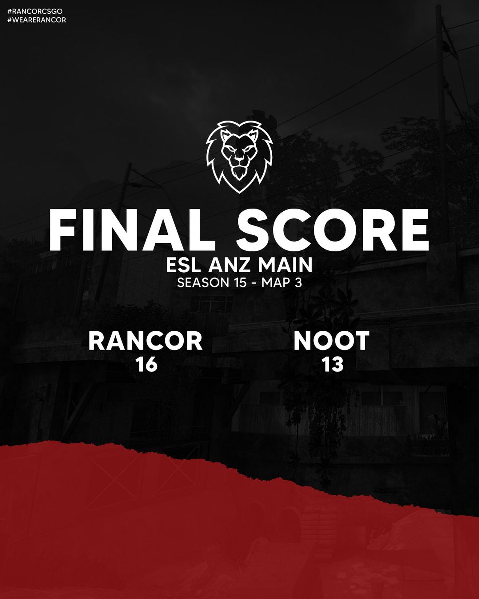 STILL IN IT! 
16-13 on Overpass in favor of us once more!

<a href="/V1per_NZ/">V1per</a> or <a href="/harpertabb/">Harper Tabb</a> for MVP?
#RANCORCSGO #ANZMain