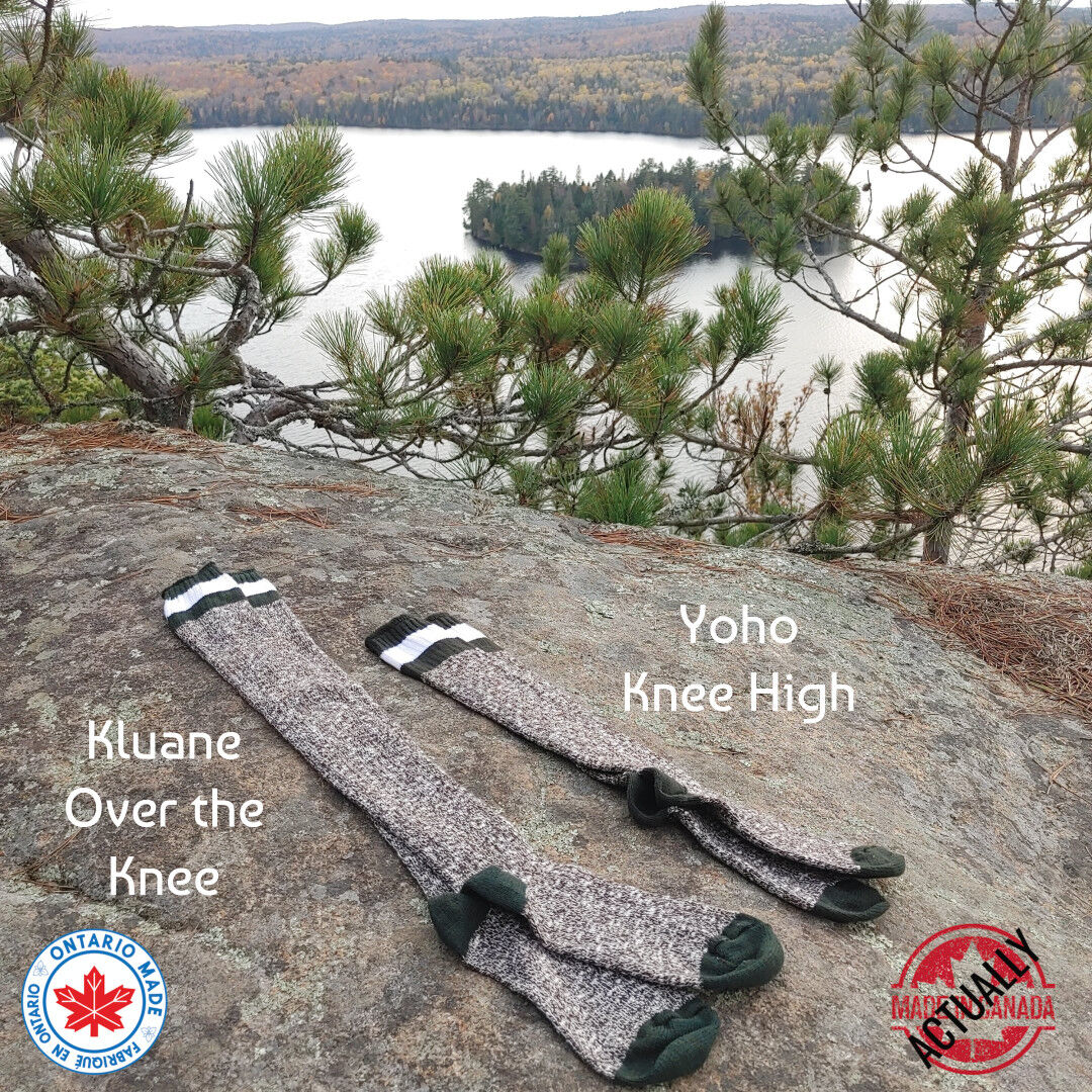 purple_moose's tweet photo. The entrance to our mill along #Hwy60 in #AlgonquinPark, operated under the guidance of Mooselow, the planet's only moose Sockologist. 
Our #Yoho and #Kluane socks are shown here, offered in 5 colours.
#OntarioMade #ActuallyMadeinCanada #MadeHereNotThere #ManufacturingMonth https://t.co/WHvGIgaAAK