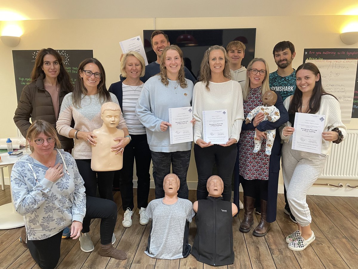 TheTotalcare's tweet photo. Great News!!! First Aid completed!! We’re all up to date and ready (hopefully not) for action!!

#firstaid #training #safteyfirst #beprepared #cpr #AED #aedtraining #teamwork #savinglivestogether #clinic #cpd https://t.co/yJmNG1lDPZ