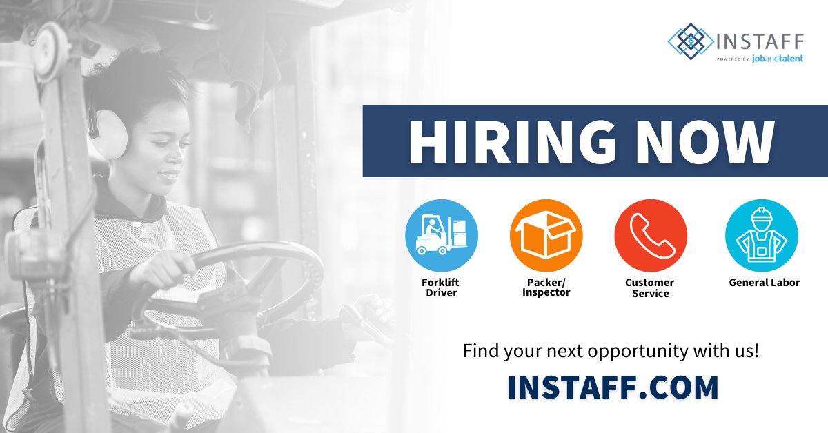 work4instaff's tweet photo. #HiringNow- start something fresh TODAY. #work4instaff #jobsearch https://t.co/XCriisfJCV https://t.co/6Il3Y7kTgr