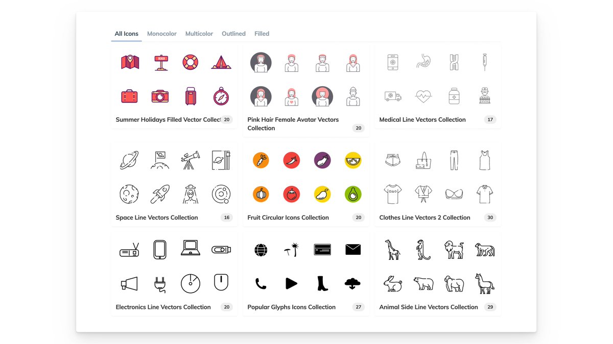 midudev's tweet image. ¿Necesitas ICONOS para tu proyecto?
¡Pues aquí tienes MÁS de 300.000 GRATIS!

- En formato SVG
- Buscador integrado
- Todo tipo de temáticas
- Válidos para uso comercial
- Disponibles en diferentes estilos

→  svgrepo.com