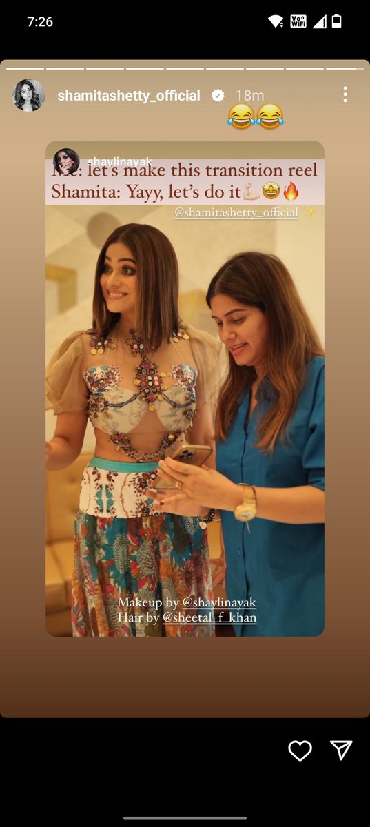 dharanihema9's tweet photo. shamiz Barbie doll ♥️♥️♥️

#ShamitaShetty  #ShamitasTribe https://t.co/4tkgOzhr0R