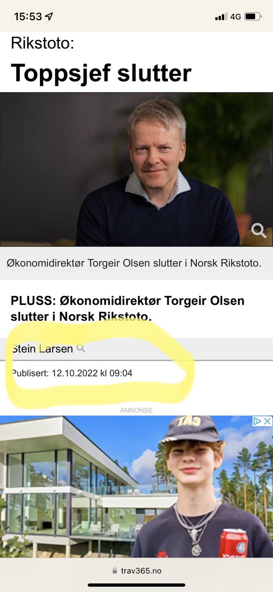 Avslører, er man ikke først da?