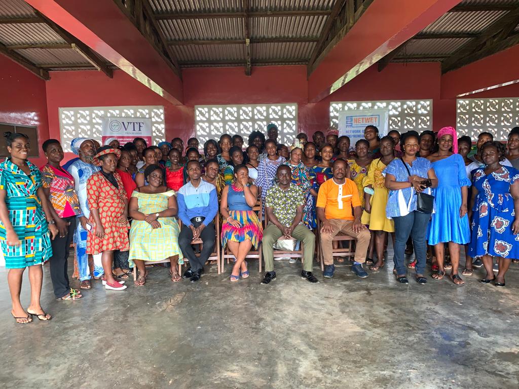 vtfprogramme's tweet photo. Entrepreneurship Skills Training (EST) was organized for Sixty -Three (63) participants of the Ghana Cooperative Fashion Designers Association at Ashongman, Abokobi Teiman Zones. https://t.co/m3qEn4xsof