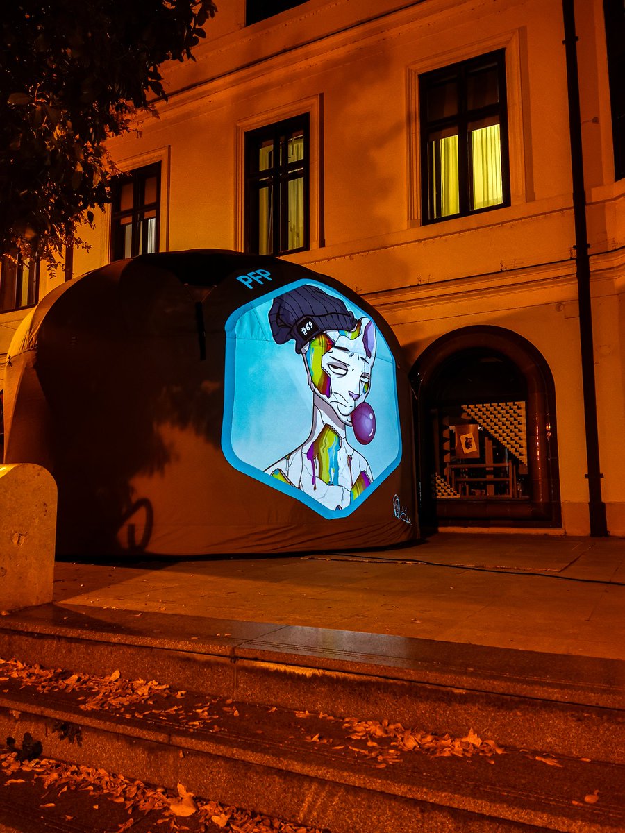 Last week we held our test IRL event.🗽 Where an exclusive team got to see the first pilot light painting live. We enjoyed every moment of it, the next venue will be even more exclusive!

NFT Partner Projects:
<a href="/BlocksmithLabs/">Blocksmith Labs</a>
<a href="/trippinapes/"></a>
<a href="/CetsOnCreck/">CetsOnCreck is now CETS</a>
@TheSphynxUS
@InfectedMob