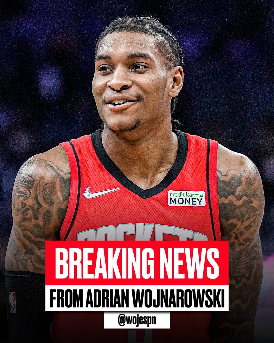 wojespn's tweet photo. Houston Rockets guard Kevin Porter Jr., has agreed on a four-year, $82.5 million contract extension, his agent Sam Permut of @RocNationSports tells ESPN. https://t.co/3EB2ymuwaw