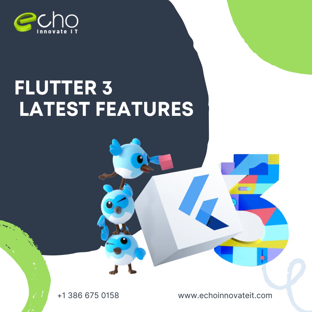 echoinnovateit's tweet photo. Flutter, its support for macOS and Linux, and the remarkable performance improvements for web and mobile. Check here some attractive Flutter 3 Features.
#flutter #flutterappdevelopment #flutterapp #flutterfeatures #mobileappdevelopmentcompany #appdevelopmentcompany https://t.co/fPLY8nNB2y