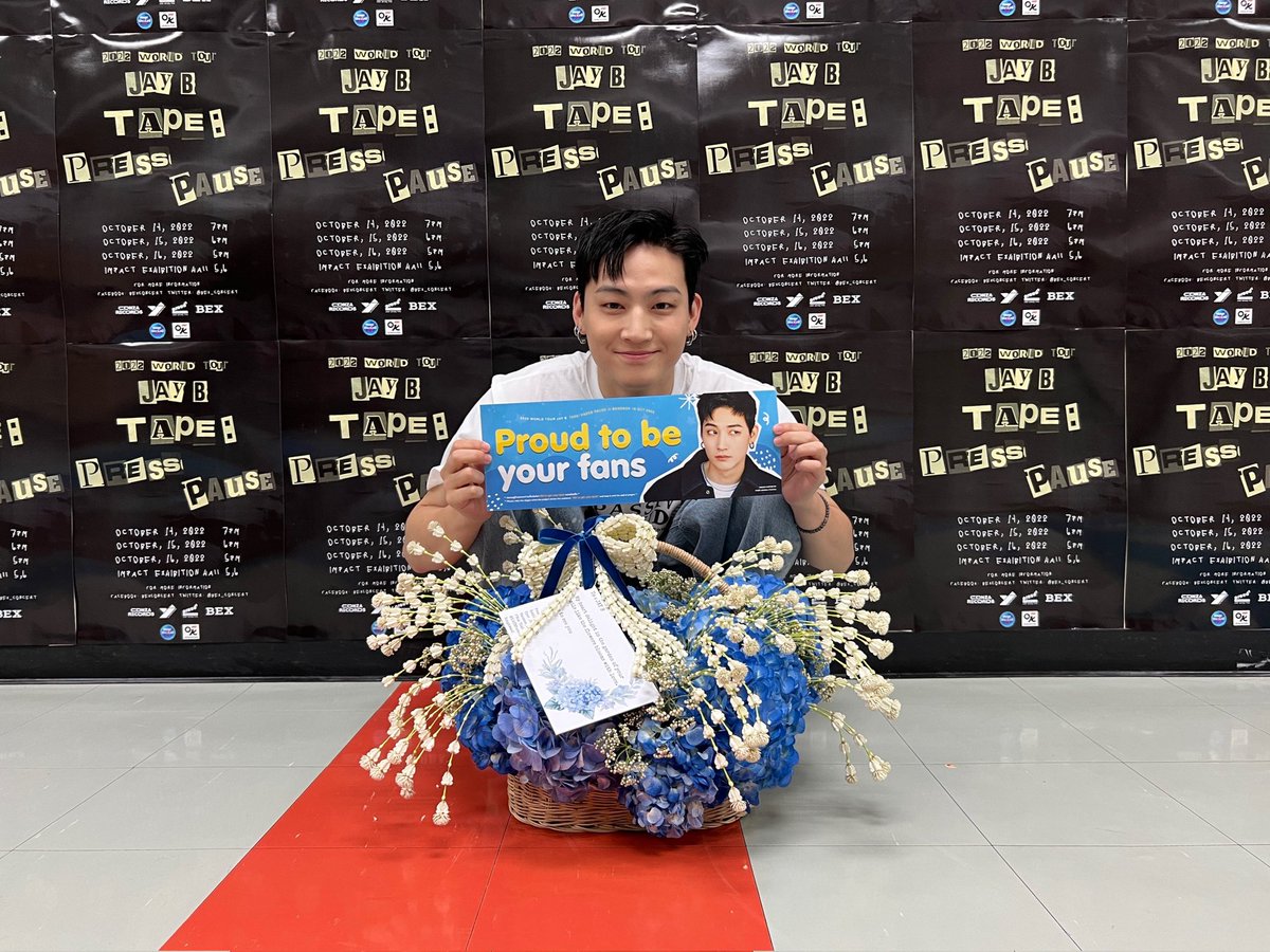 JAYBNDEF's tweet photo. October 14, 15, and 16, 2022. Tape : Press Pause in Bangkok. https://t.co/7BxUJv1x4m