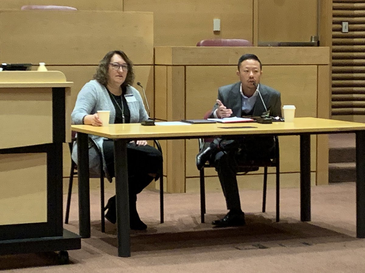 Guest-editors @professormccabe &amp; <a href="/alexanderlchen/">Alexander Chen</a> speaking at the “Transgender Health Equity &amp; the Law” conference at <a href="/_WayneLaw/">Wayne Law</a>. Look for their work in <a href="/JLME_ASLME/">The Journal of Law, Medicine & Ethics</a> soon, including all open-access courtesy of the <a href="/RWJF/">RWJF</a>. <a href="/Harvard_Law/">Harvard Law School</a> <a href="/ASLMENews/">ASLME</a>