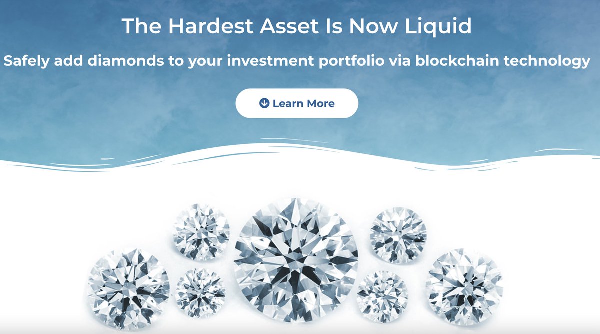 Diamonds on the #blockchain?

<a href="/IcecapDiamonds/">Icecap</a> a Blockchain-Based Diamond NFT Marketplace, uses $ETH based, non-fungible tokens to represent ownership of individual diamonds. Enjoy frictionless trading and the beauty of diamonds, learn more: icecap.diamonds