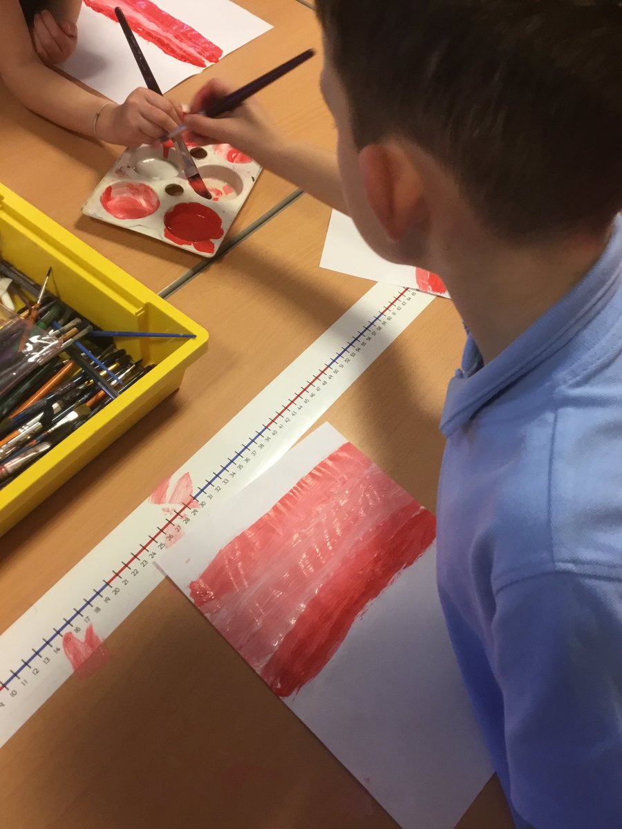 MrsBonneyRBL's tweet photo. We enjoyed adding white to red to create different shades 😀 https://t.co/0gxZhMakgU