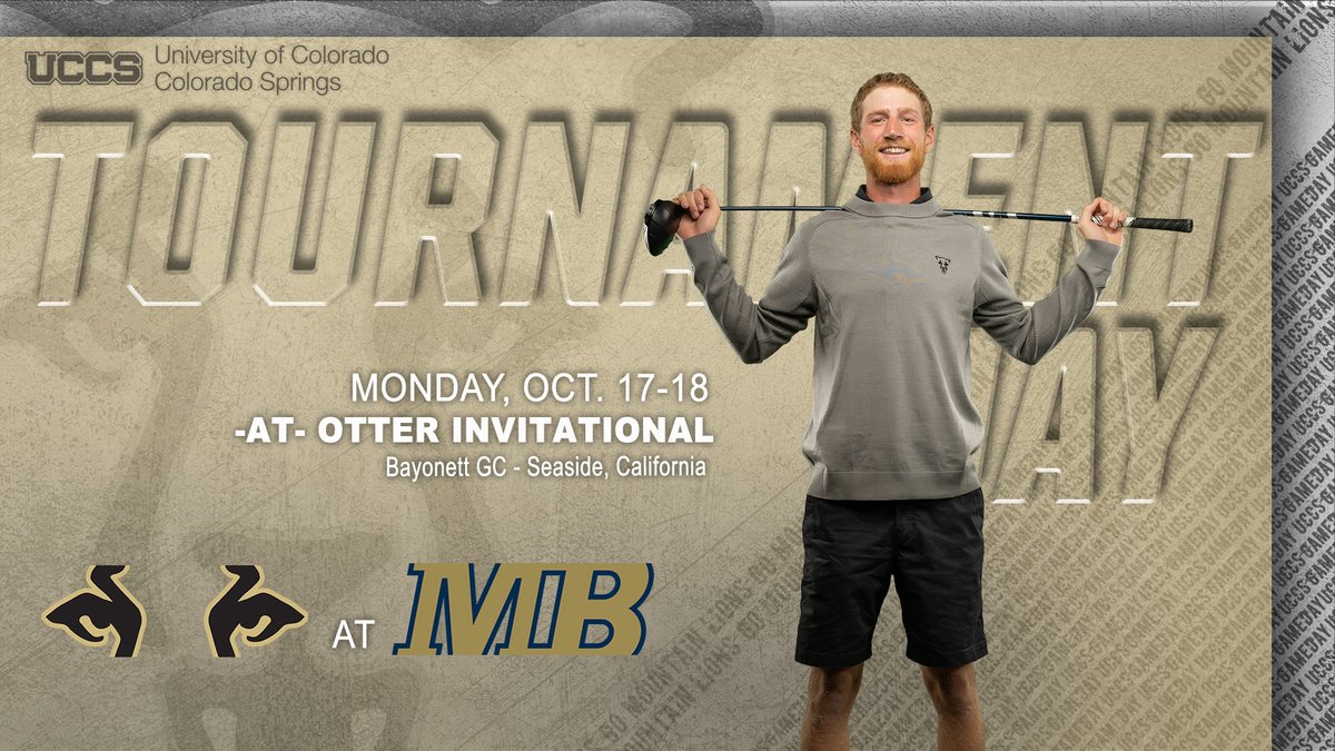 🏌️‍♂️TOURNAMENT DAY🏌️‍♂️

🎟️ Otter Invite
📍 Seaside, California
⛳ Bayonet GC
📊 fal.cn/Otter_Invite_S…

#GoMountainLions #RMACgolf