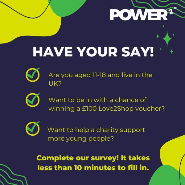 Power2org's tweet photo. Can you help us reach young people across the UK? 

We're capturing their experiences of school and socialising.

We have £100 Love2Shop vouchers up for grabs!

Help us spread the word: https://t.co/ks9O6PJZGE https://t.co/JOxmL1H4Hq