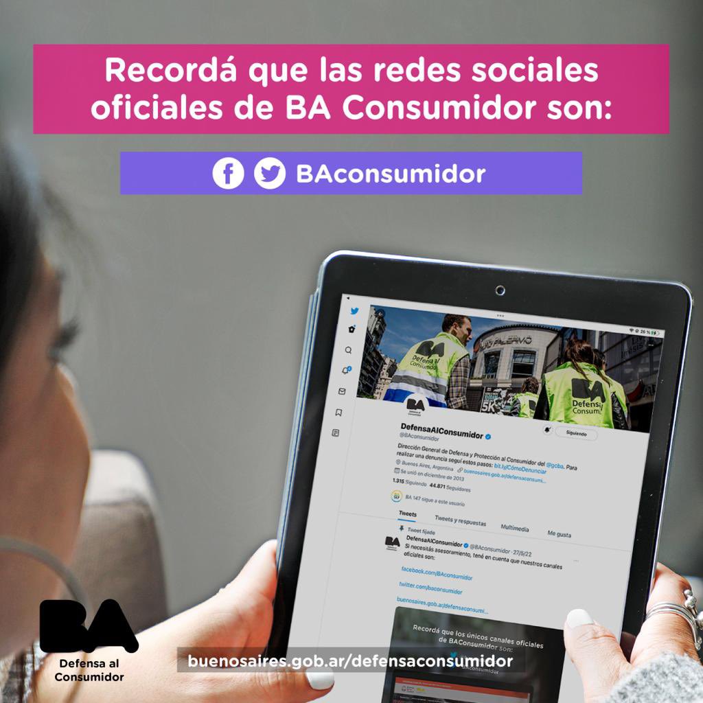 DefensaAlConsumidor tweet media