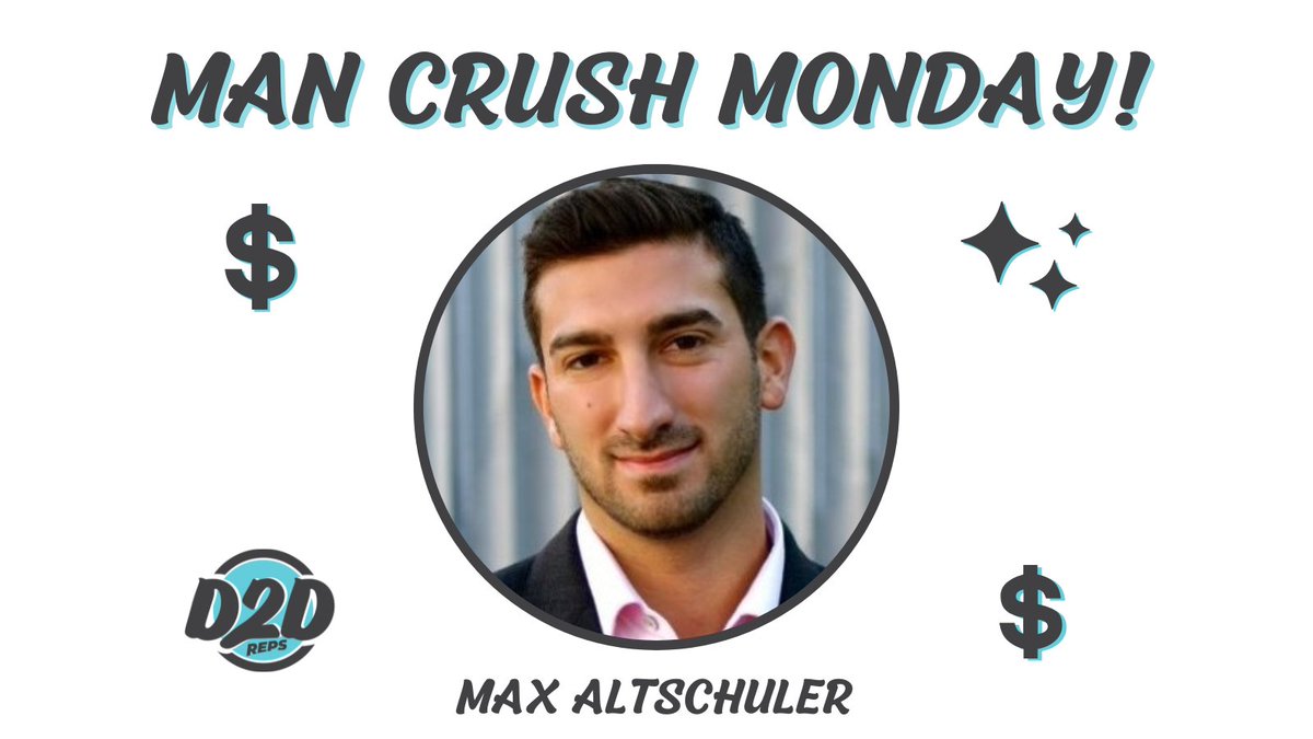 Max Altschuler is the founder of Sales Hacker. He wrote the book Hacking Sales. Max is an impressive leader in the sales world!

Who should be next week's man crush?

#d2dreps #mancrushmondays #mondaymancrush #salesmen #mancrushforever

Source: hubs.la/Q01jSWZN0