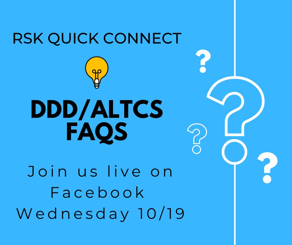 encirclefams's tweet photo. Has your child recently received a new diagnosis? Has a physician or teacher mentioned to you that you should apply for DDD and ALTCS for them? Join us!
#raisingspecialkids #RSKQuickConnect #FBlive #DDD #ALTCS https://t.co/C7Bemi2Rpq