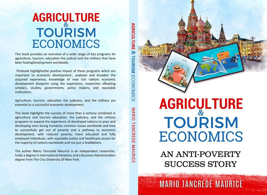 MarioTancrede's tweet photo. Agriculture &amp; Tourism Economics

Check the link below for my latest book publication on Amazon. Thanks' for supporting me, the community, and for your honest reviews.

https://t.co/OFANjQEj29... https://t.co/6cxARAK2Ob