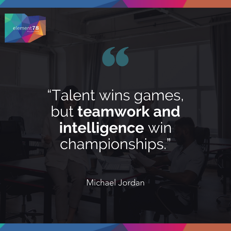 Element78_'s tweet image. 🔓 Unlock the power of your team members when you provide them with tools to improve collaboration. 

Share the benefits of collaboration at Element78:
👉 bit.ly/344LM7Z 

#Element78 #ItsYourMove #EmployeeRetention #FlexibleWork #WorkLifeBalance #Competition