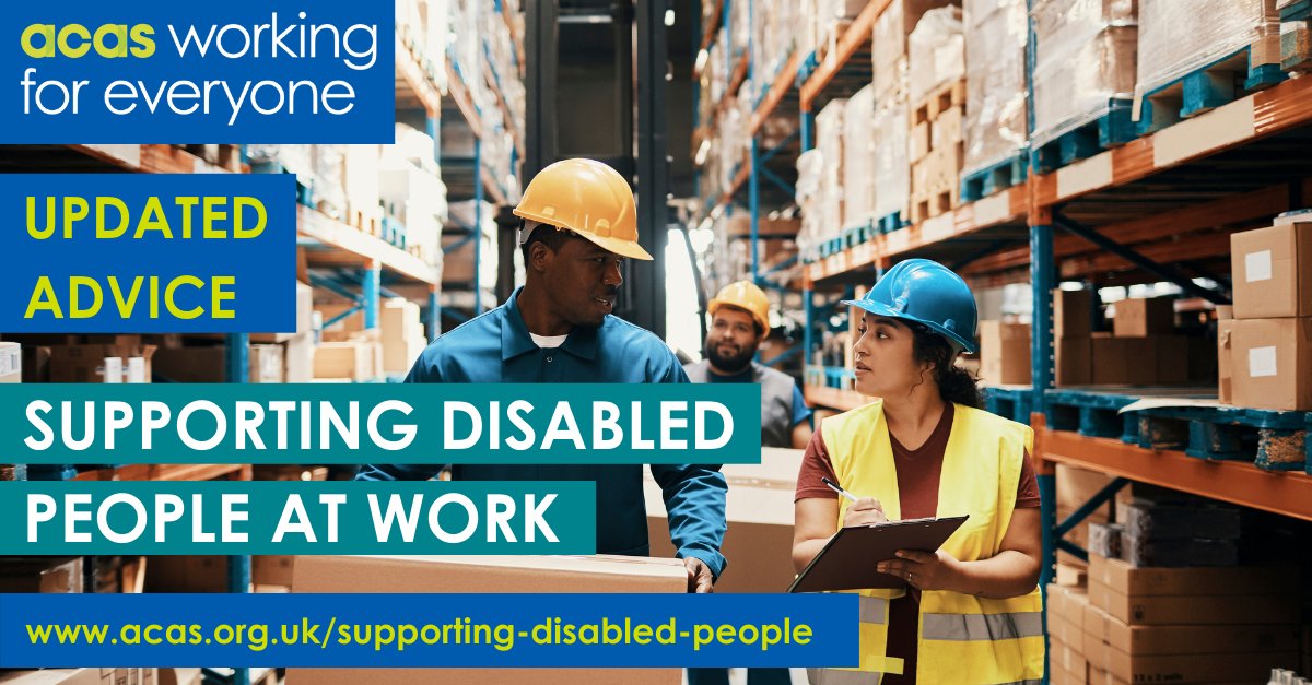 acasorguk's tweet photo. Disabilities can affect people in many ways in the workplace. It is important that reasonable adjustments are made, and appropriate support is given. https://t.co/3kI1hBqCQx #DisabilityAtWork #EmploymentLaw #DisabledWorkers https://t.co/NVeZrFjk99
