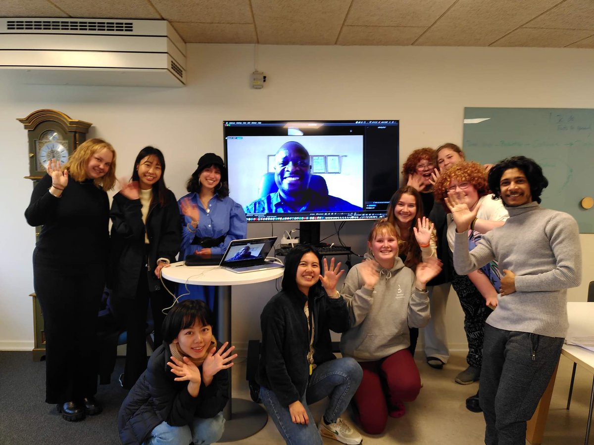 Happy to have spent some quality time sharing my social entrepreneurial journey  with Mucho Mangoes through an online meeting with friends at Nordfyns Højskole ( Nordfyns Folk High School) who are in Denmark.