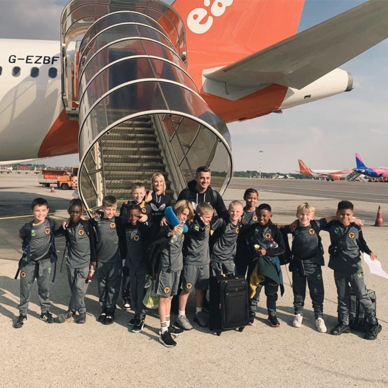 WolvesAcademy's tweet photo. Our under-9s and 10s flew the Wolves flag at the Gallia Cup in Turin last month. 

🎓🇮🇹