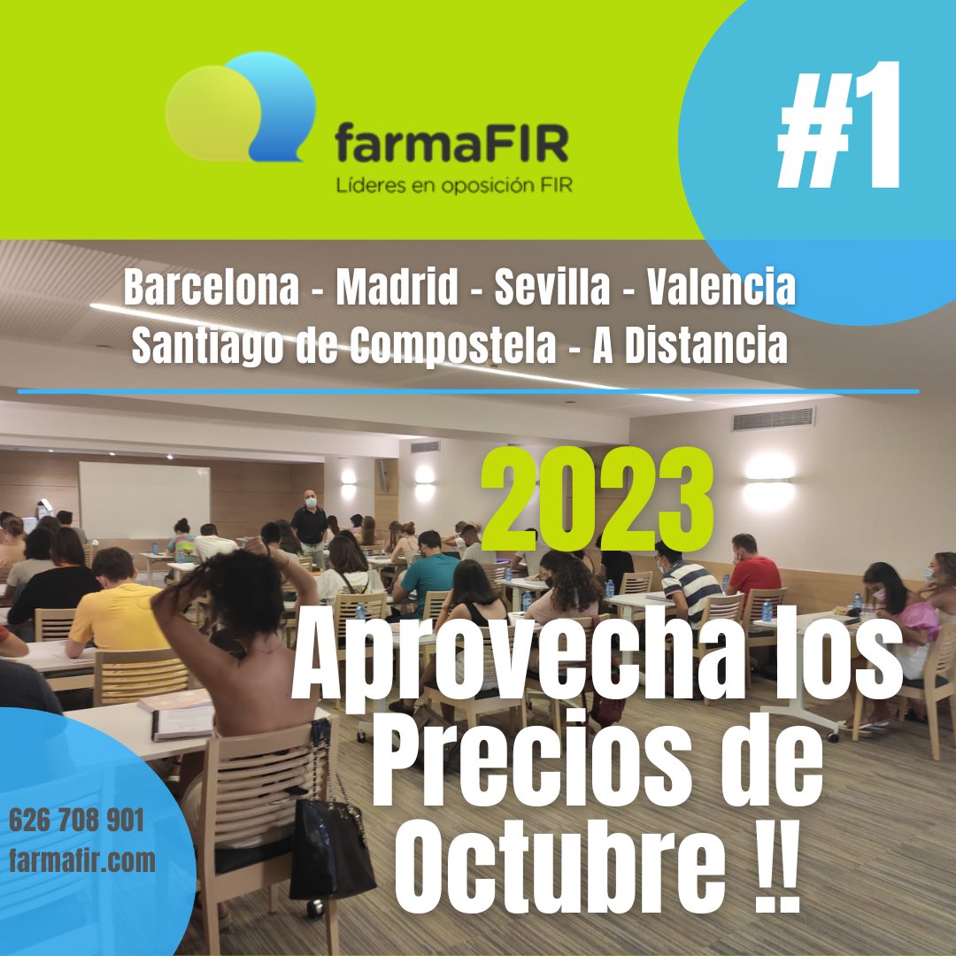 farmaFIR's tweet photo. Cursos farmaFIR 2023
#PersonasAyudandoAPersonas
#LasPersonasSonLoMásImportante
#VaASerQueFIR https://t.co/1Uf8eGnGow