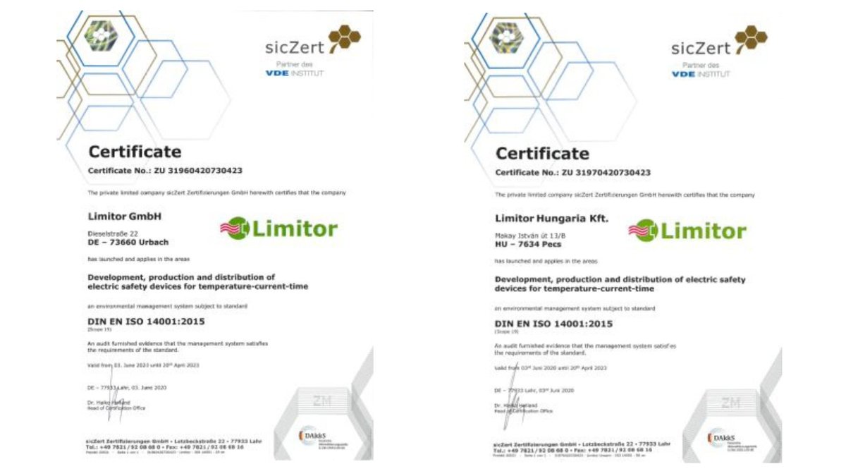 We are certified to the #ISO14001 Standard for Environmental Management Systems, demonstrating our commitment to continual environmental improvement.