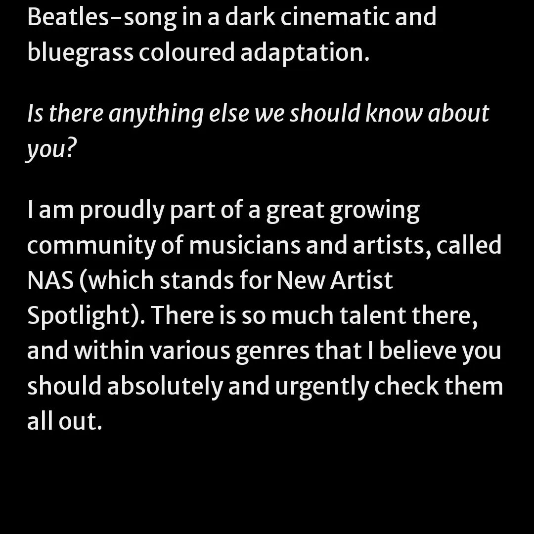 NAS_Spotlight's tweet photo. Check out this awesome interview on Music for the Misfits blog with one of our long term members, @amaury_lb

https://t.co/6lR5Pqd9h9

#Interview @musicftmisfits #NAS #IWantMyNas #newmusic #StopPayola https://t.co/BNu1qhfdaG