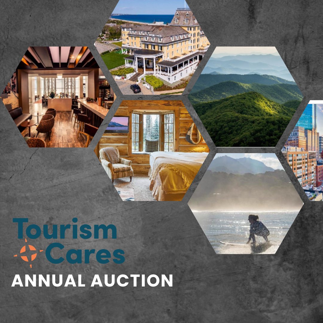 You’re almost out of time to donate to the Tourism Cares Annual Auction! 

tourismcares.org/auction-2022
