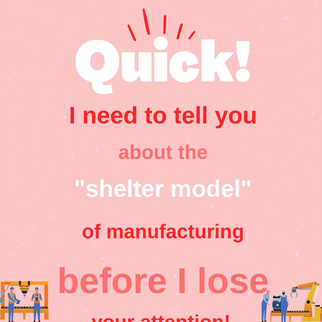 stratecca1's tweet photo. Yes! I got you to read this! Ok, so, manufacturing with a shelter company in Mexico means that - YOU control everything - BUT you don't have to waste time with administrative work and all that. You just focus in manufacturing while the shelter company does the rest... sort off. https://t.co/cziGW3MfYR