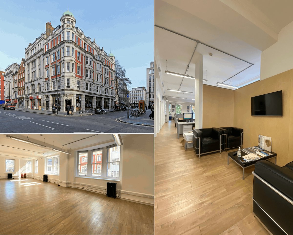 Now Available: Ashley House, 12 Great Portland Street. Up to 1,706 sq ft. #London #ToLet #Office #Retail #Leisure #Other #RobertIrvingBurns rib.co.uk/commercial/sea…
